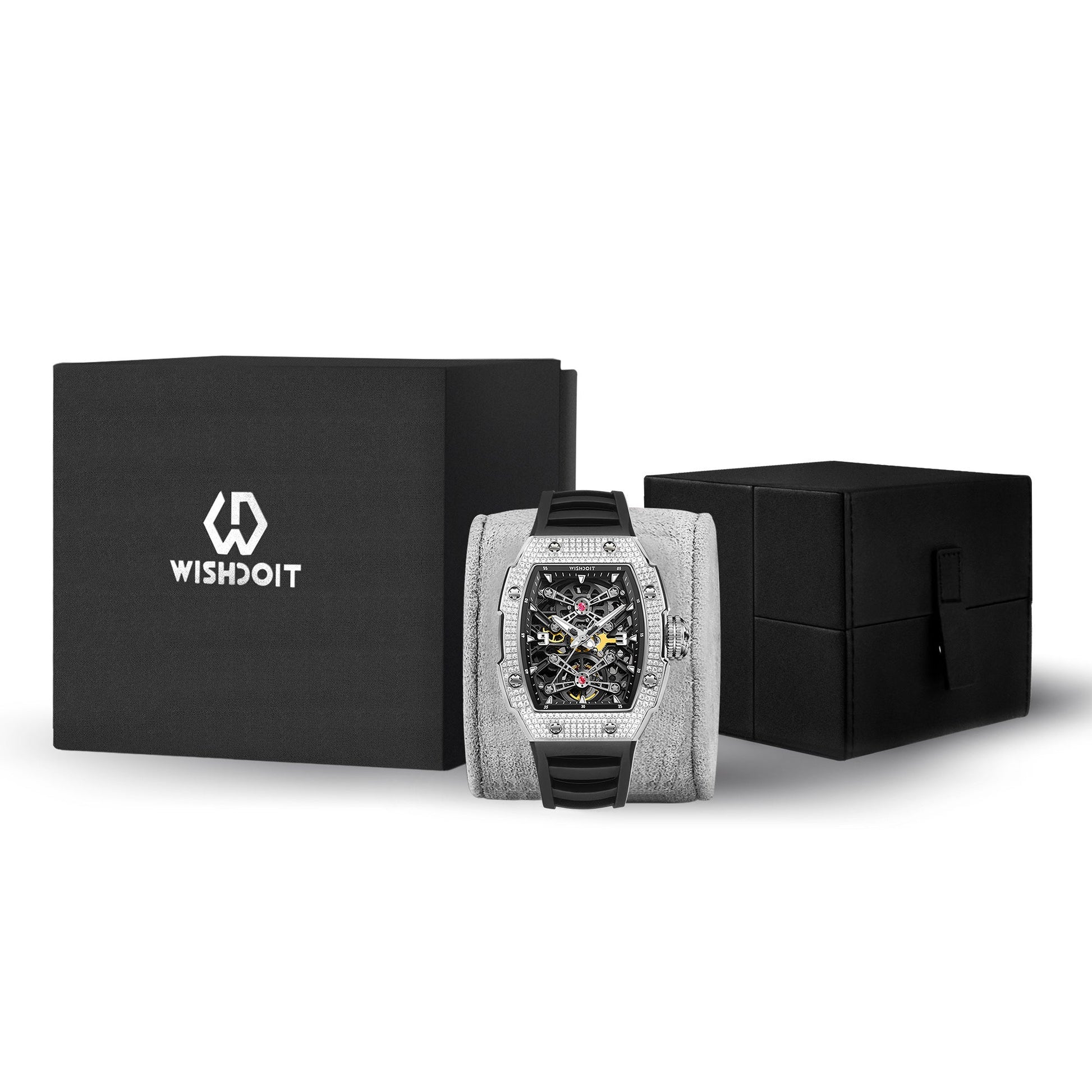 Shop Mechanical Watches For Men- Customize Silvery | Wishdoit