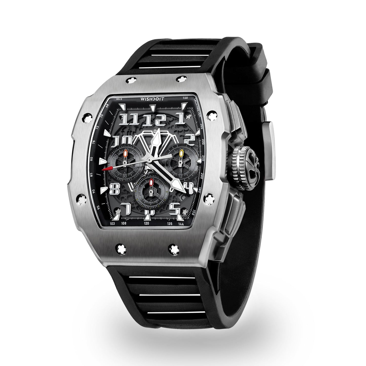 Shop Racing GT Chronograph Quartz Silver Watch on Wishdoit Watches