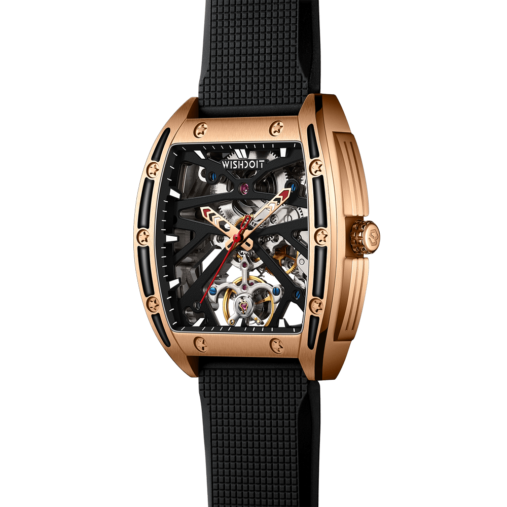 VDay Gift | Urca-Couple Watches-Black&Gold - Wishdoit WatchesWSD-9905-Couple5